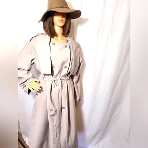 424 FIFTH COLLARLESS Trench Coat